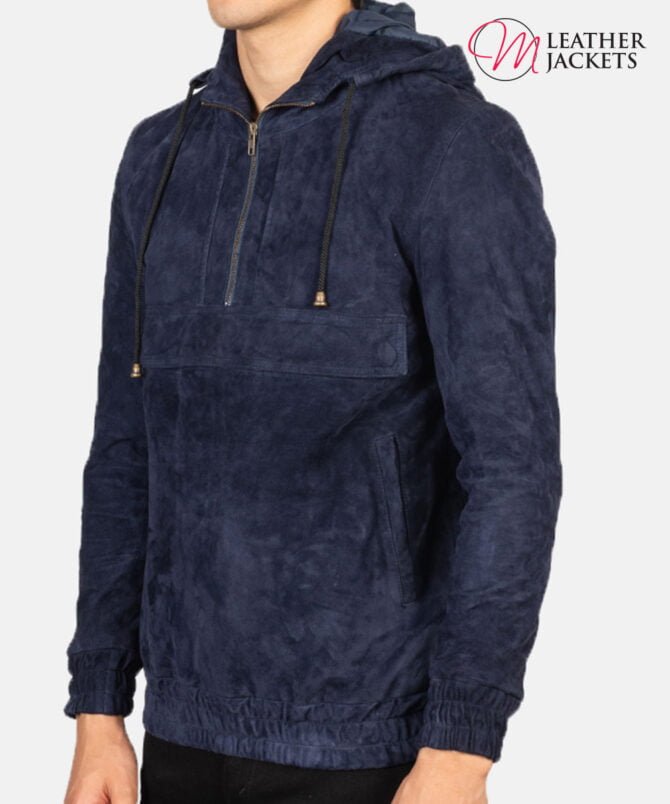 Men's+Kenton+Hooded+Blue+Suede+Pullover+Jacket+Side+Pose-3-1634134767451 Men's+Kenton+Hooded+Blue+Suede+Pullover+Jacket+Side+Pose-3-1634134767451
