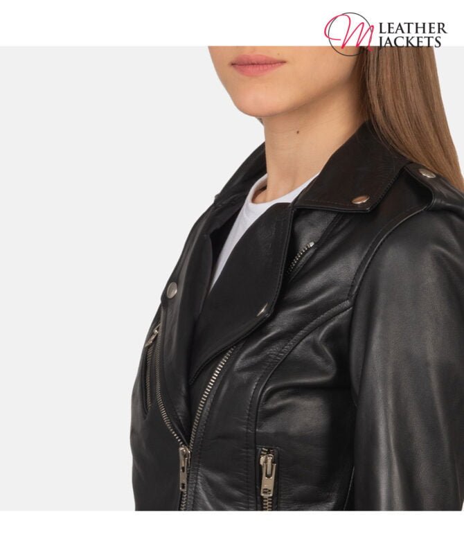 Women's+Alison+Black+Leather+Biker+Jacket+Side+Pose-3-1659378912022 Women's+Alison+Black+Leather+Biker+Jacket+Side+Pose-3-1659378912022