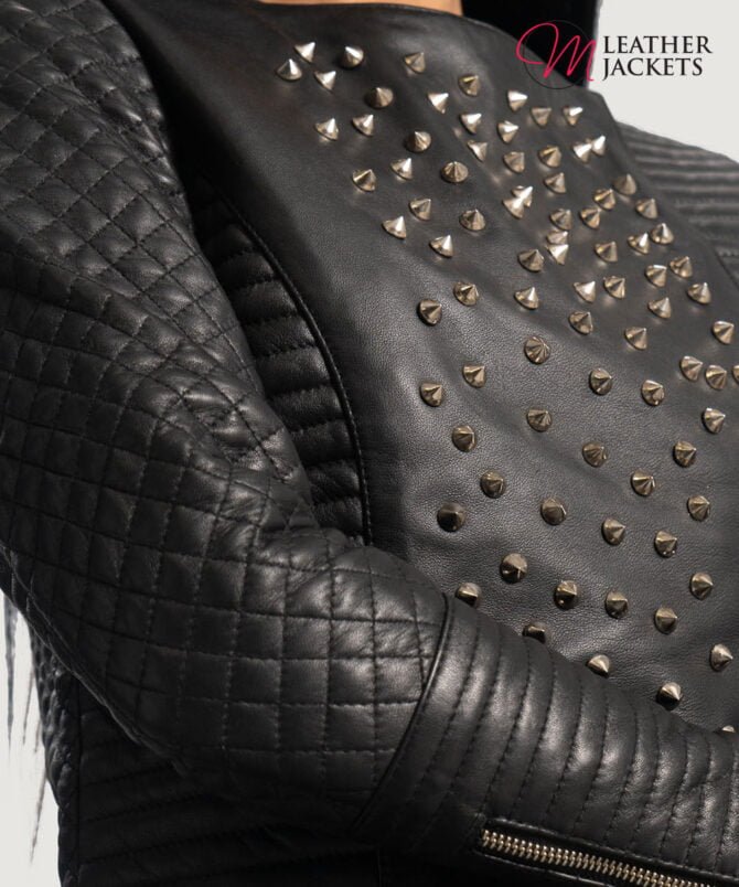 Women's+Celeste+Studded+Black+Leather+Jacket+Close-Up-9-1664357051215 Women's+Celeste+Studded+Black+Leather+Jacket+Close-Up-9-1664357051215