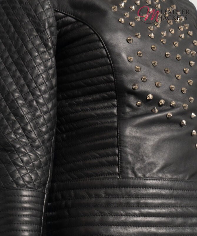 Women's+Celeste+Studded+Black+Leather+Jacket+Open+Front-4-1664357034472 Women's+Celeste+Studded+Black+Leather+Jacket+Open+Front-4-1664357034472