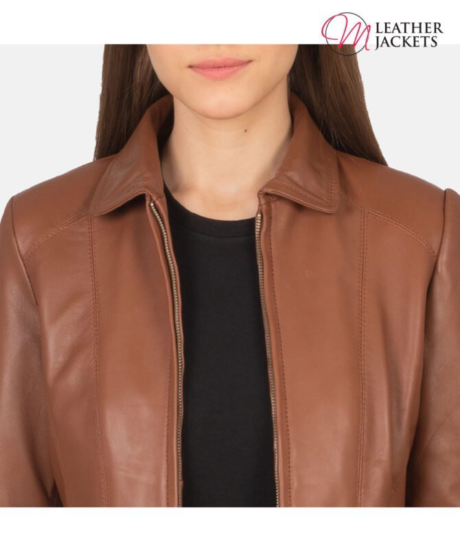 Women's+Colette+Brown+Leather+Jacket+Close-Up-9-1659373352864 Women's+Colette+Brown+Leather+Jacket+Close-Up-9-1659373352864