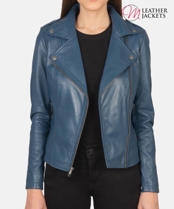 Women's+Flashback+Blue+Leather+Biker+Jacket+Close+Front-5-1659373857325 Women's+Flashback+Blue+Leather+Biker+Jacket+Close+Front-5-1659373857325