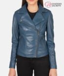 Women's+Flashback+Blue+Leather+Biker+Jacket+Open+Front-4-1659373846157