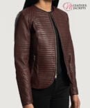 Women's+Nexi+Quilted+Maroon+Leather+Jacket+Side+Pose-3-1664298246223