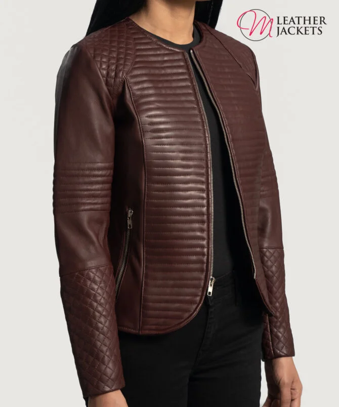 Women's+Nexi+Quilted+Maroon+Leather+Jacket+Side+Pose-3-1664298246223 Women's+Nexi+Quilted+Maroon+Leather+Jacket+Side+Pose-3-1664298246223