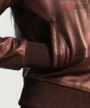 Women's+Reida+Maroon+Leather+Bomber+Jacket+Close-Up-9-1664354627939