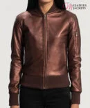 Women's+Reida+Maroon+Leather+Bomber+Jacket+Close+Front-5-1664354608792