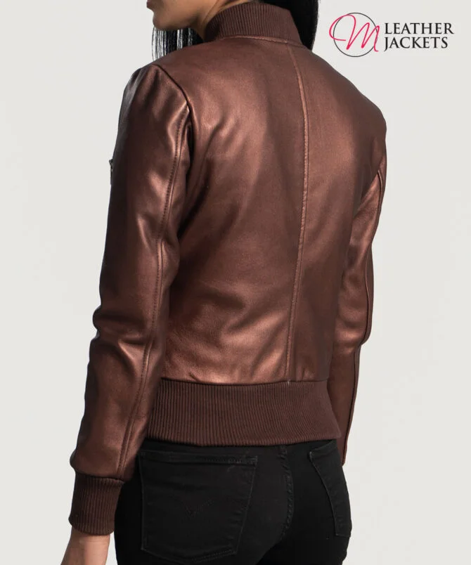 Women's+Reida+Maroon+Leather+Bomber+Jacket+Tilted+Back-8-1664354623390 Women's+Reida+Maroon+Leather+Bomber+Jacket+Tilted+Back-8-1664354623390