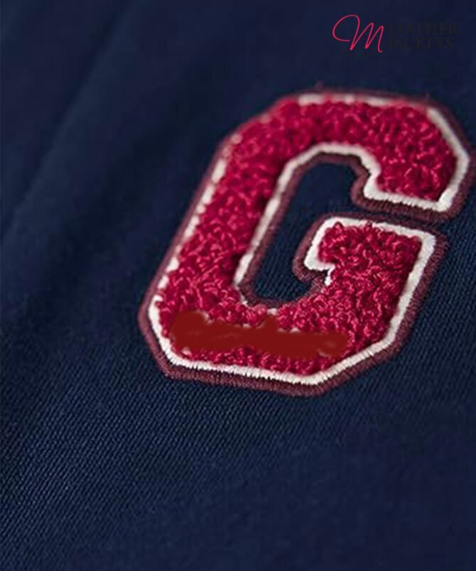 Boys Kids Embroidered Faux Leather Jacket Boys Kids Embroidered Faux Leather Jacket