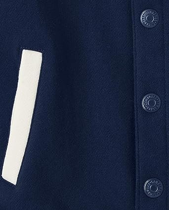 Boys Kids Embroidered Faux Leather Jacket Boys Kids Embroidered Faux Leather Jacket