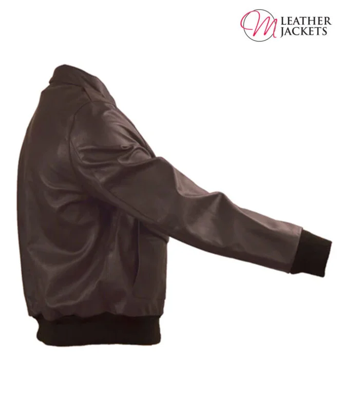 Kids Bomber Leather Jackets - Boys bomber jackets - mleatherjackets