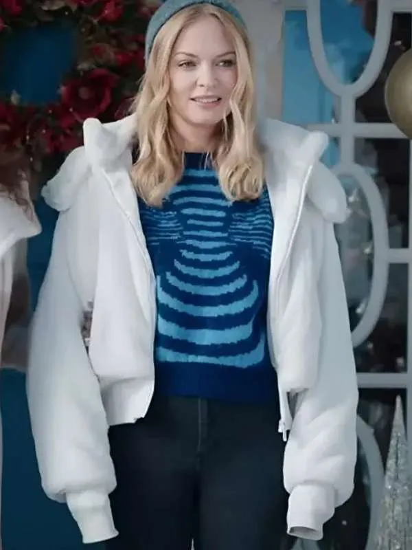 Best-Christmas-Ever-2023-Heather-Graham-White-Jacket Best-Christmas-Ever-2023-Heather-Graham-White-Jacket