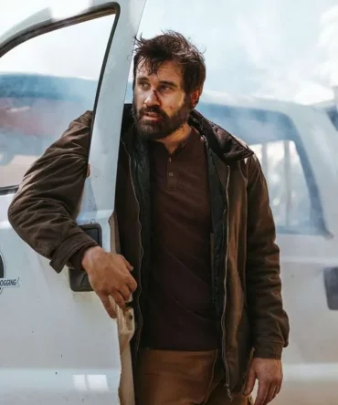 Clive Standen Cold Deck 2024 Brown Jacket