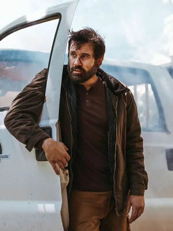 Clive Standen Cold Deck 2024 Brown Jacket