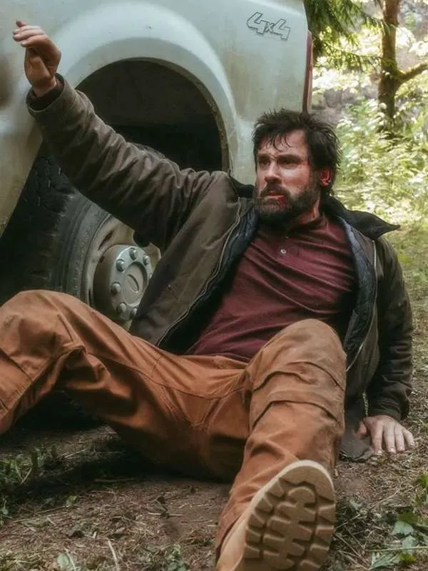 Clive Standen Cold Deck Brown Jacket Clive Standen Cold Deck Brown Jacket