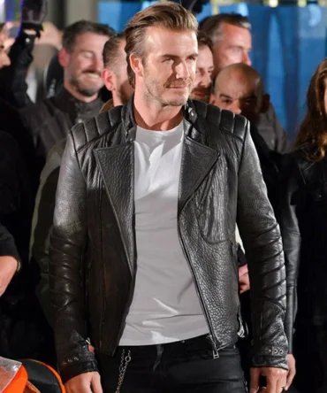 david Beckham leather jacket