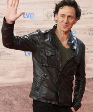 Tom Hiddleston Leather Jacket