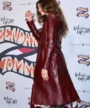 Zendaya Leather Trench Coat