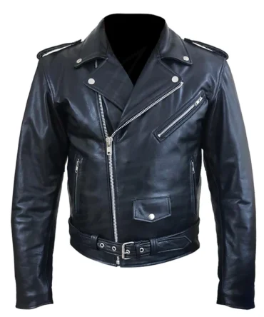 Classic Black Leather Jacket