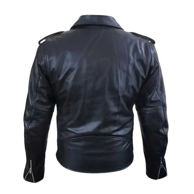 Biker Style Classic Leather Jacket Biker Style Classic Leather Jacket black