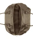 Marco brown Leather Duffle Bag