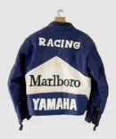 Marlboro X Yamaha Vintage 90s Leather Racing Jacket