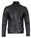 Black Biker Leather Jacket