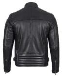 Biker Leather Jacket quilted