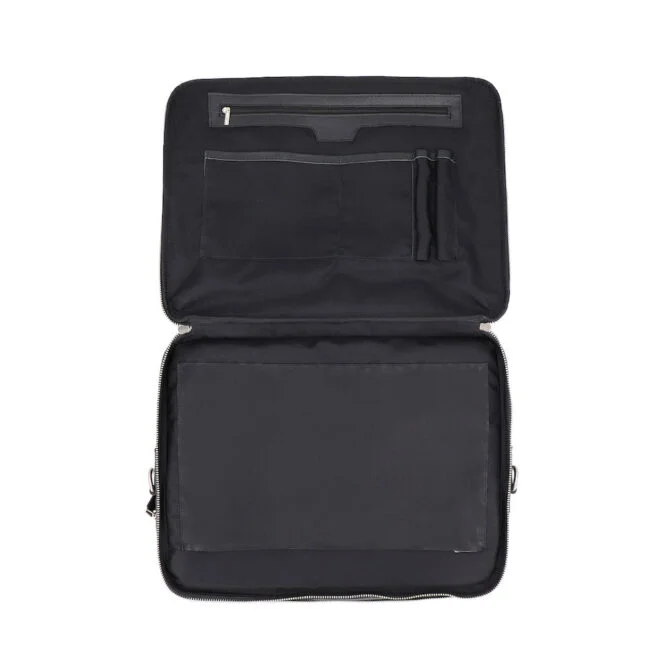 Norde Classic Black Laptop Briefcase Norde Classic Black Laptop Briefcase