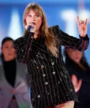 Taylor Swift The Eras Tour Black Coat