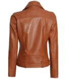 Women’s Lambskin Leather Moto Jacket