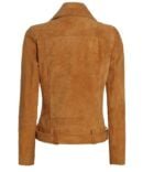 Suede Leather Motorcycle Jacket