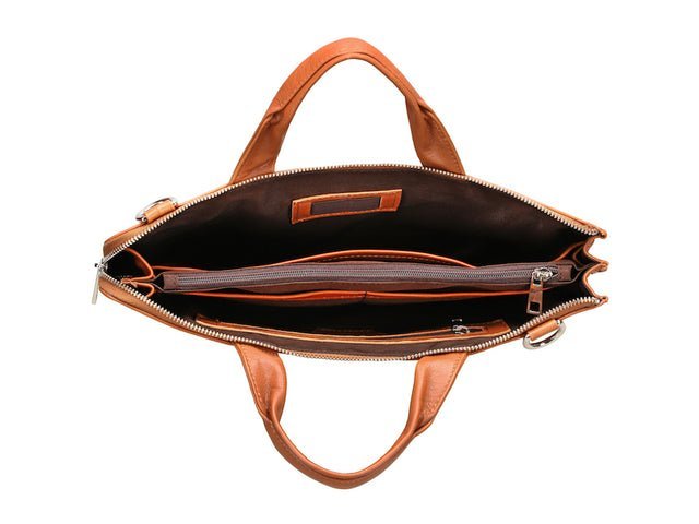 brown Slim Laptop Briefcase. brown Slim Laptop Briefcase.