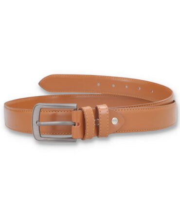 tan leather belt