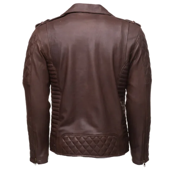 Brown Biker Leather Jacket Brown Biker Leather Jacket