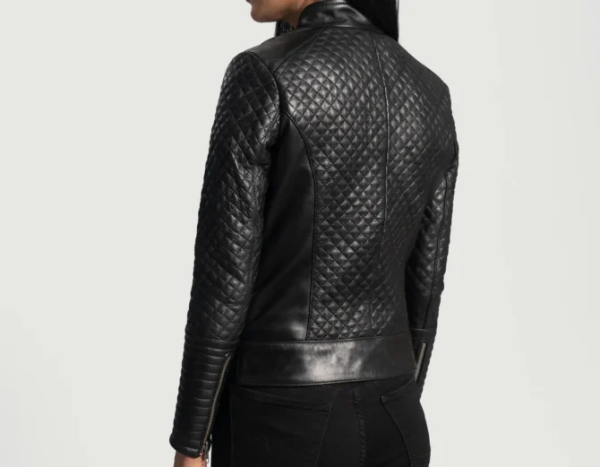 Cityscape Black Genuine Leather Jacket mleatherjackets Cityscape Black Genuine Leather Jacket