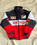 Ferari F1 Luxe Quilted Racing Bomber Jacket