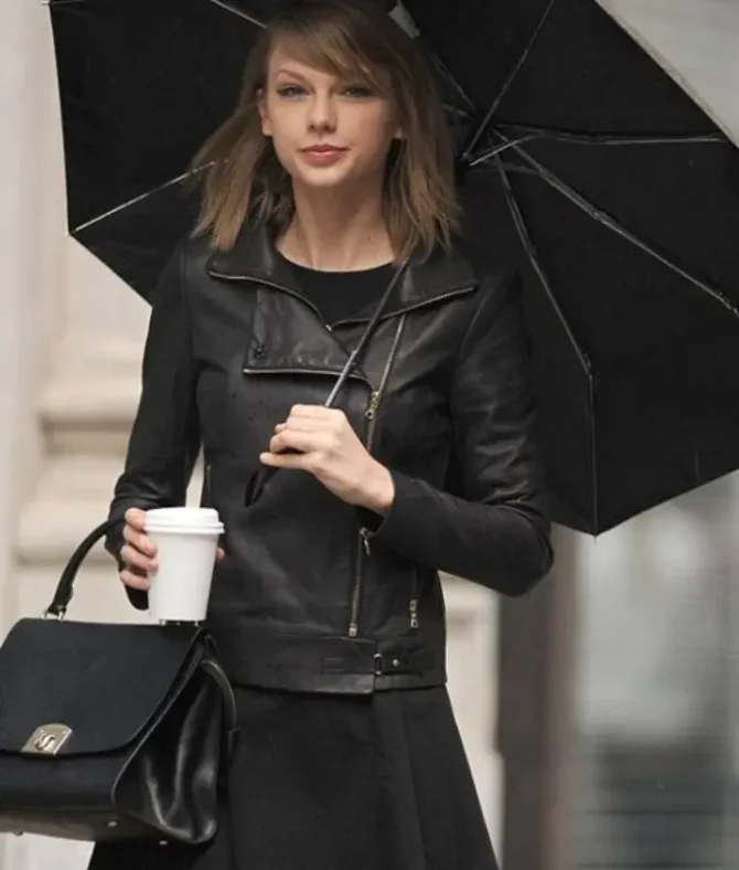 Taylor-Swift-Leather-Biker-Jackets