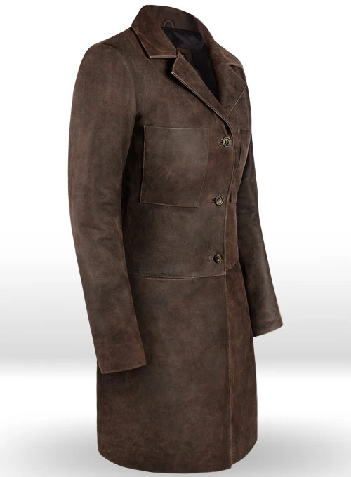 Annabelle Walis Iconic Vintage Trench Coat - The Mummy mleatherjackets Annabelle Walis Iconic Vintage Trench Coat - The Mummy
