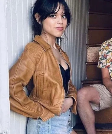 Jena Ortega FinestKind Leather Jacket