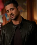 J.R. Ramirez's Iconic Quilted Manifest Leather Jacket