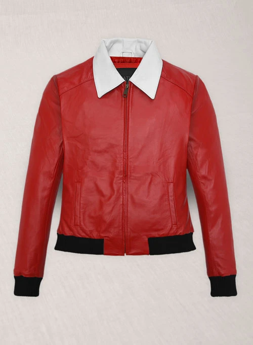 Clasic Red women's Leather Jacket mleatherjackets Clasic Red women's Leather Jacket