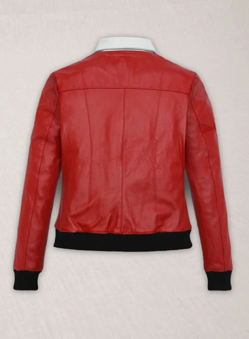 Clasic Red women's Leather Jacket mleatherjackets Clasic Red women's Leather Jacket