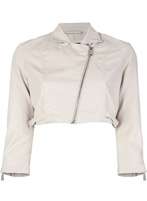 Clasic white women's Leather Jacket mleatherjackets Clasic white women's Leather Jacket