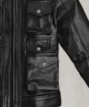 Timeles Rugged Gray Leather Jacket – Women's Edition