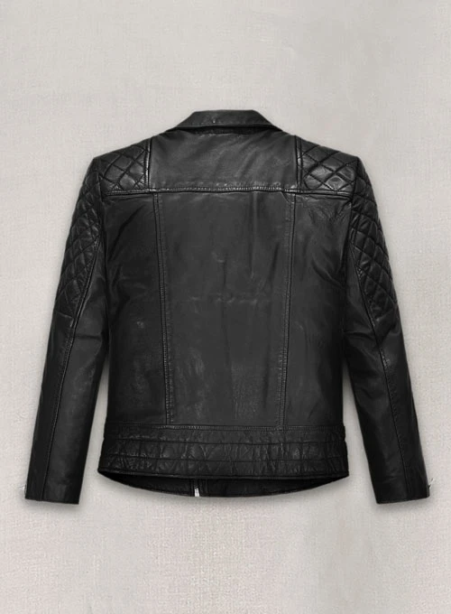 Lucy Halee Black Leather Jacket mleatherjackets Lucy Halee Black Leather Jacket