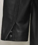 Margot Robie Wolf Of Wall Street Leather Long Coat