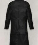 Z. Kravitz Black Leather Long Coat