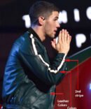 Nick Jonass MTV Video Music Awards Leather Jacket and Pants Set