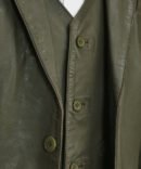 Pure Leather Basicalo Green Suit